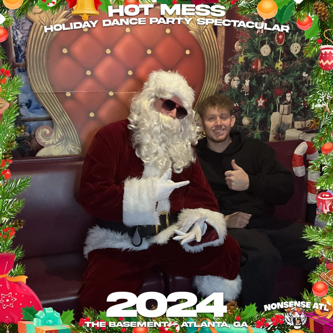 2024 Hot Mess Holiday Dance Party Spectacular at The Basement - December 21, 2024 - Follow @nonsenseatl