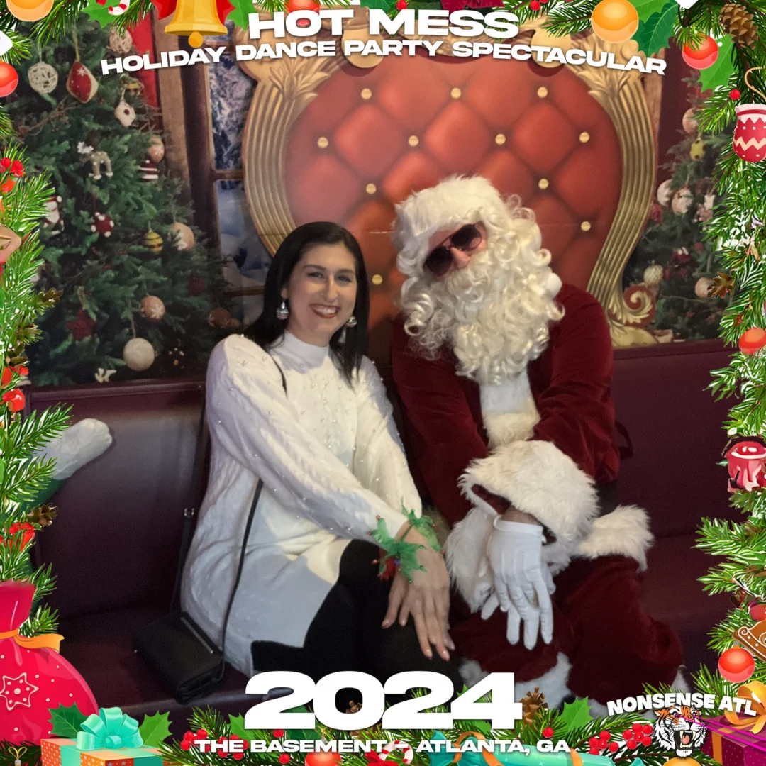 2024 Hot Mess Holiday Dance Party Spectacular at The Basement - December 21, 2024 - Follow @nonsenseatl