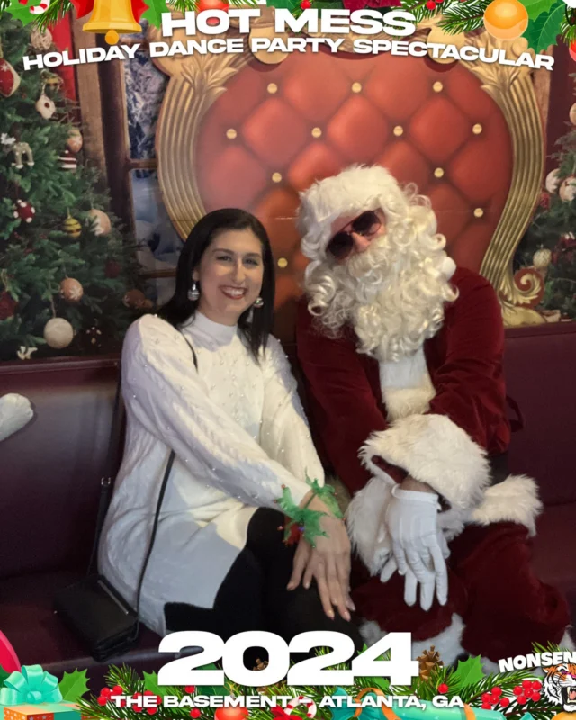 2024 Hot Mess Holiday Dance Party Spectacular at The Basement - December 21, 2024 - Follow @nonsenseatl