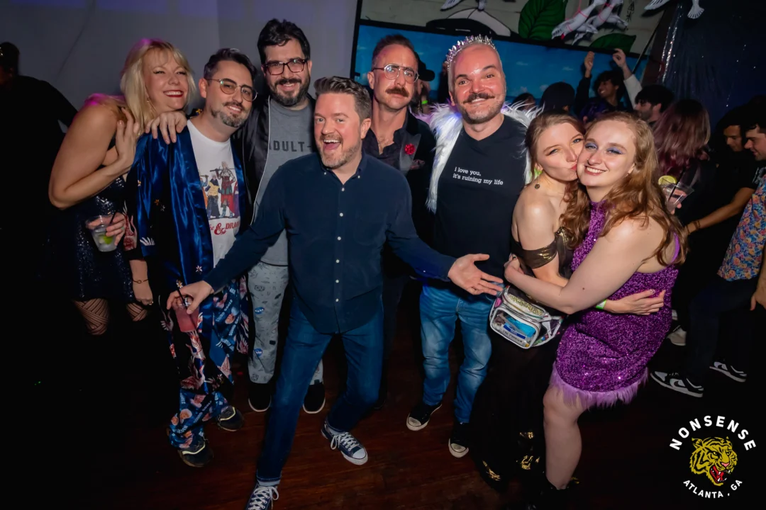 New Years Eve Eve Eve Eve 2024/5 at The Basement - Kimber was the DJ - Photo by @hellacurious