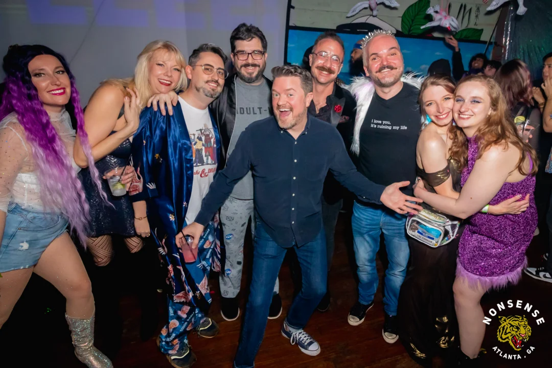 New Years Eve Eve Eve Eve 2024/5 at The Basement - Kimber was the DJ - Photo by @hellacurious