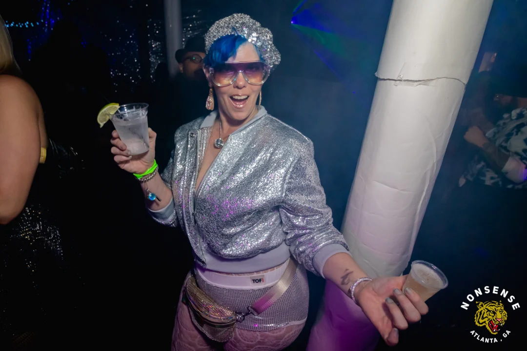 New Years Eve Eve Eve Eve 2024/5 at The Basement - Kimber was the DJ - Photo by @hellacurious