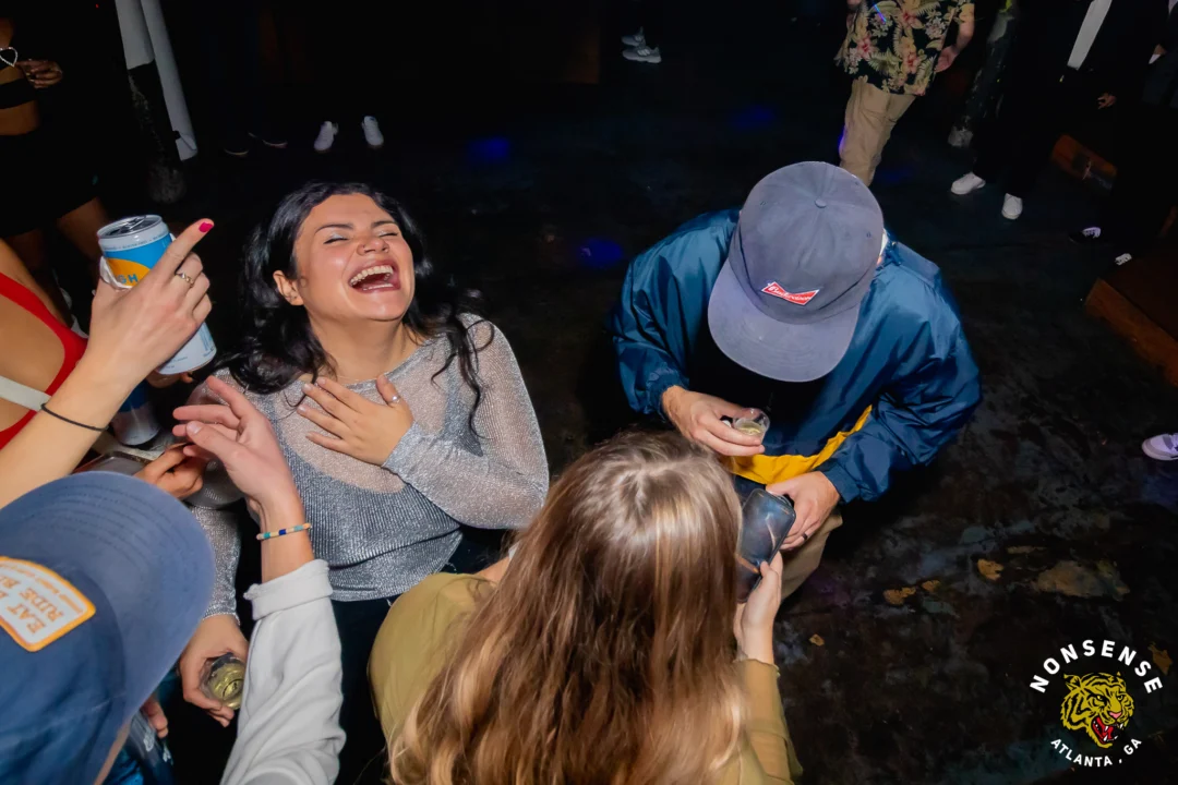New Years Eve Eve Eve Eve 2024/5 at The Basement - Kimber was the DJ - Photo by @hellacurious