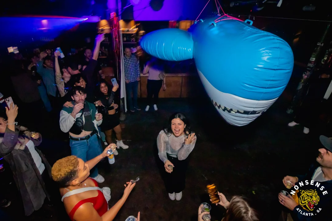 New Years Eve Eve Eve Eve 2024/5 at The Basement - Kimber was the DJ - Photo by @hellacurious