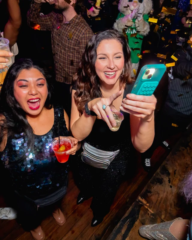New Years Eve Eve Eve Eve 2024/5 at The Basement - Kimber was the DJ - Photo by @hellacurious