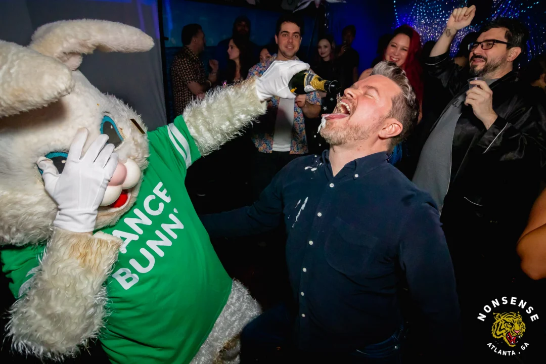 New Years Eve Eve Eve Eve 2024/5 at The Basement - Kimber was the DJ - Photo by @hellacurious