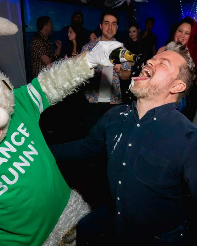 New Years Eve Eve Eve Eve 2024/5 at The Basement - Kimber was the DJ - Photo by @hellacurious