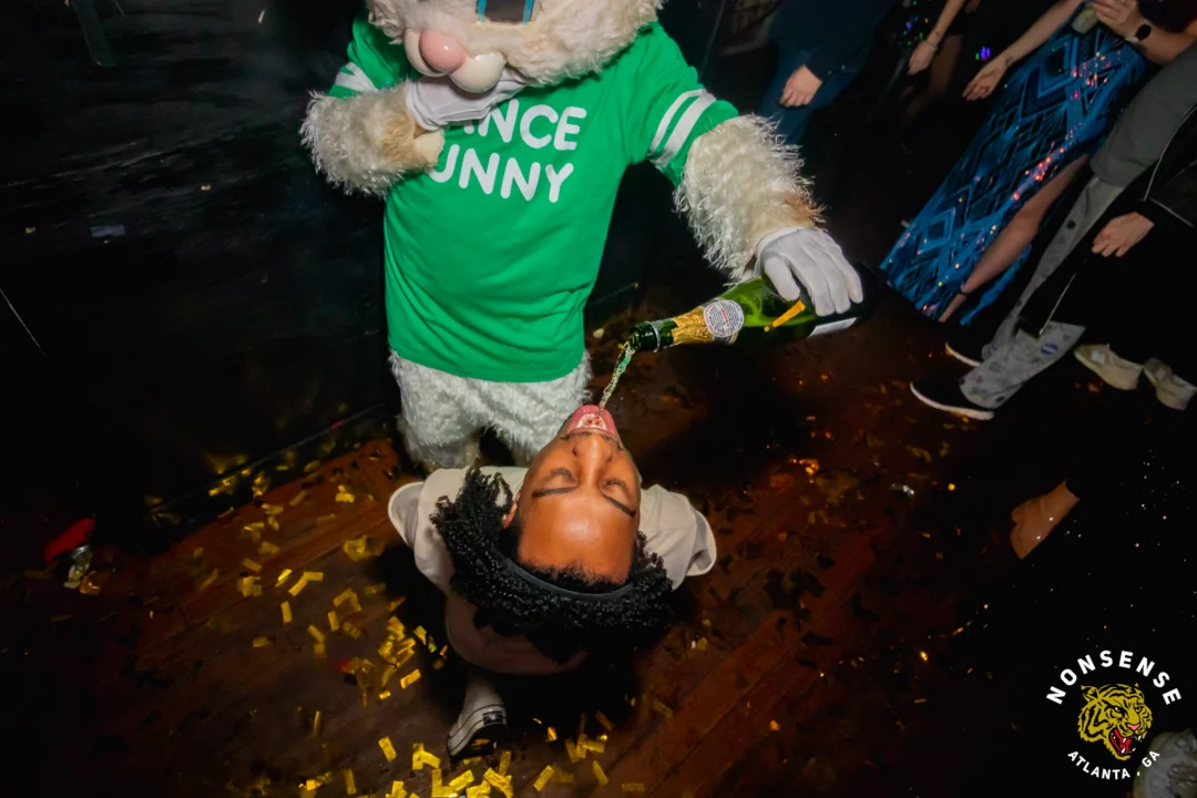 New Years Eve Eve Eve Eve 2024/5 at The Basement - Kimber was the DJ - Photo by @hellacurious