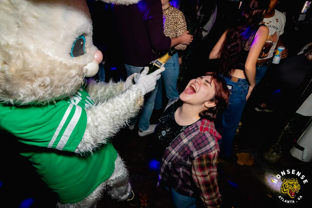 New Years Eve Eve Eve Eve 2024/5 at The Basement - Kimber was the DJ - Photo by @hellacurious