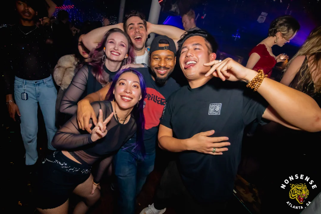 New Years Eve Eve Eve Eve 2024/5 at The Basement - Kimber was the DJ - Photo by @hellacurious