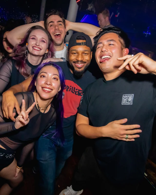 New Years Eve Eve Eve Eve 2024/5 at The Basement - Kimber was the DJ - Photo by @hellacurious