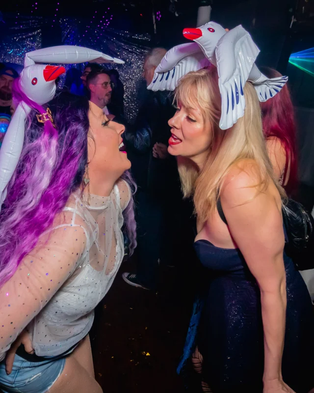 New Years Eve Eve Eve Eve 2024/5 at The Basement - Kimber was the DJ - Photo by @hellacurious