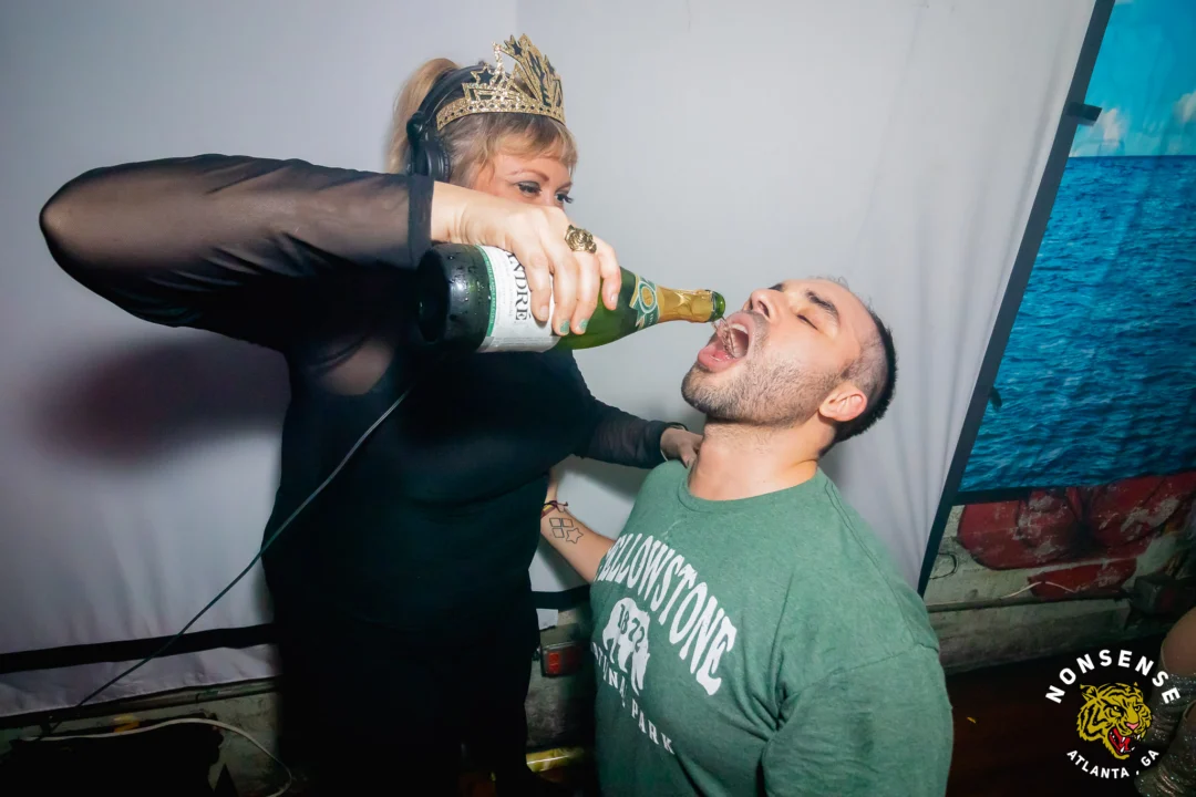 New Years Eve Eve Eve Eve 2024/5 at The Basement - Kimber was the DJ - Photo by @hellacurious
