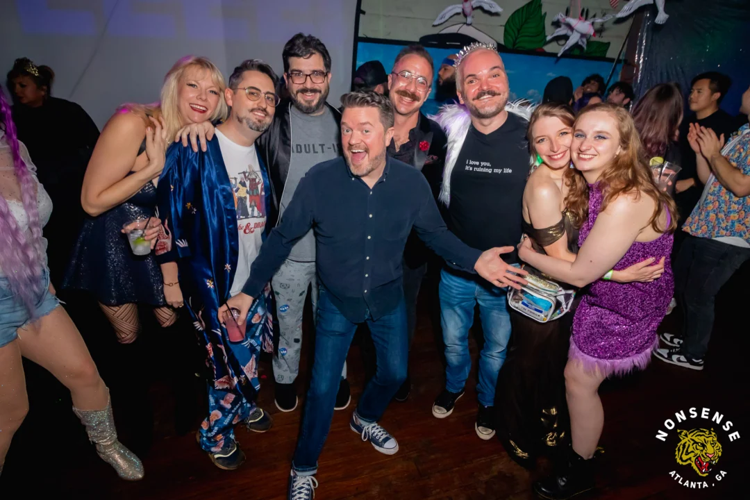 New Years Eve Eve Eve Eve 2024/5 at The Basement - Kimber was the DJ - Photo by @hellacurious