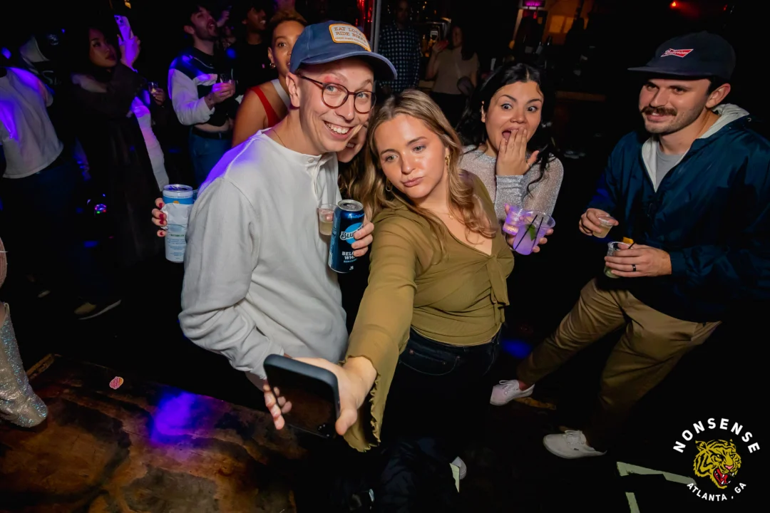 New Years Eve Eve Eve Eve 2024/5 at The Basement - Kimber was the DJ - Photo by @hellacurious
