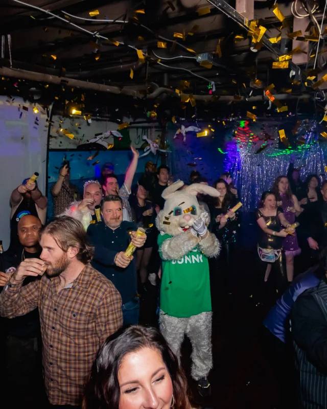 New Years Eve Eve Eve Eve 2024/5 at The Basement - Kimber was the DJ - Photo by @hellacurious