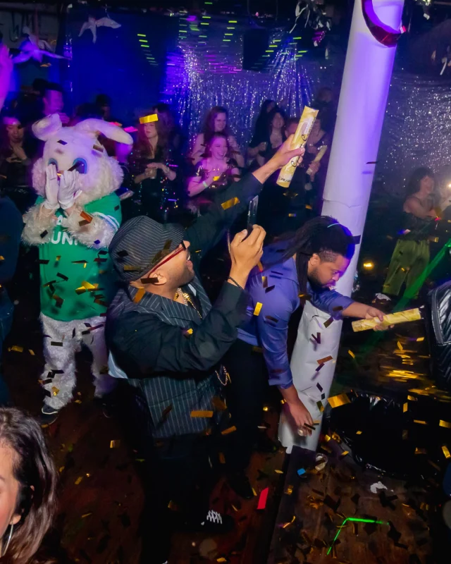 New Years Eve Eve Eve Eve 2024/5 at The Basement - Kimber was the DJ - Photo by @hellacurious