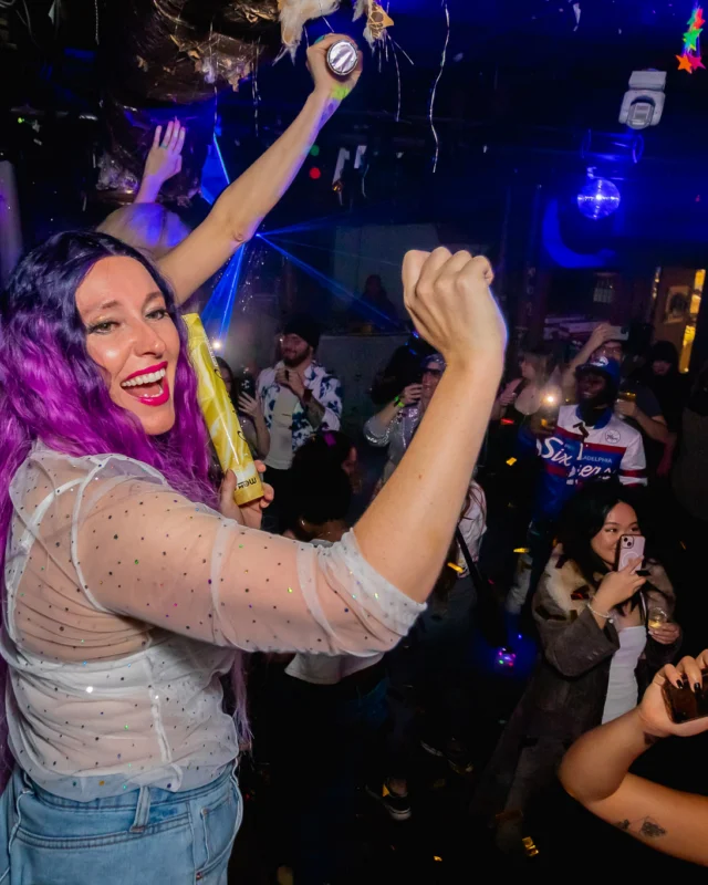 New Years Eve Eve Eve Eve 2024/5 at The Basement - Kimber was the DJ - Photo by @hellacurious