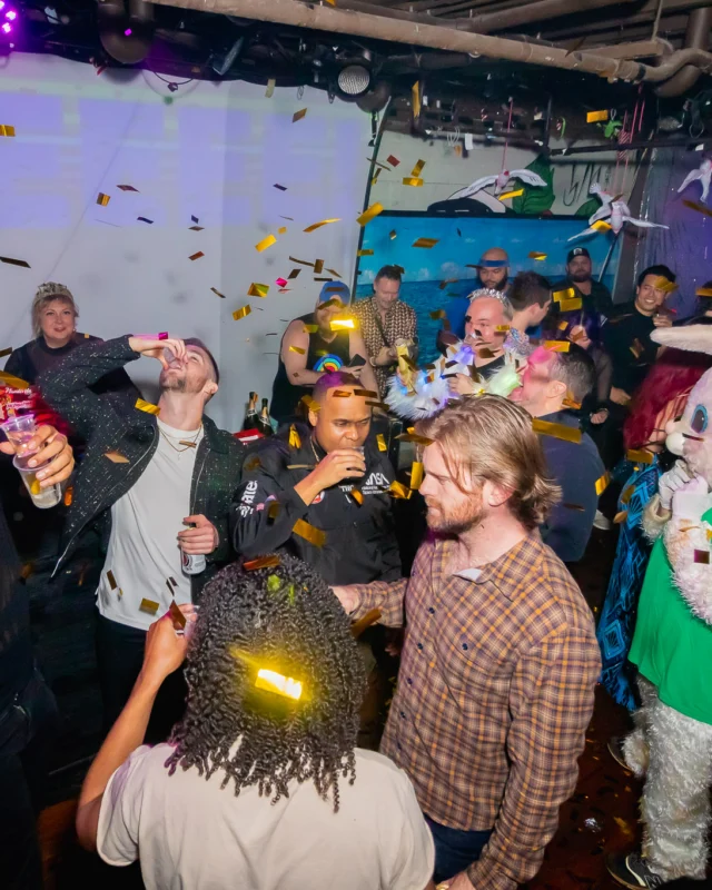 New Years Eve Eve Eve Eve 2024/5 at The Basement - Kimber was the DJ - Photo by @hellacurious