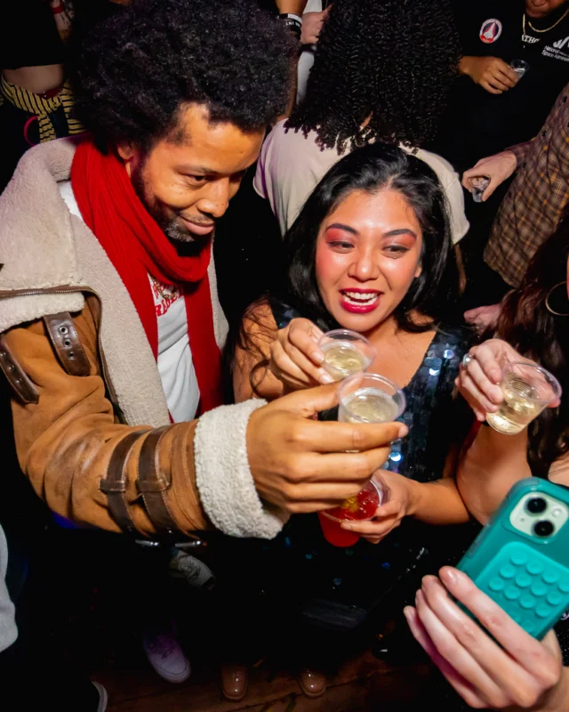 New Years Eve Eve Eve Eve 2024/5 at The Basement - Kimber was the DJ - Photo by @hellacurious