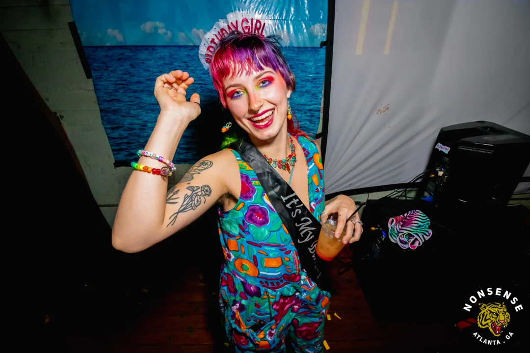New Years Eve Eve Eve Eve 2024/5 at The Basement - Kimber was the DJ - Photo by @hellacurious