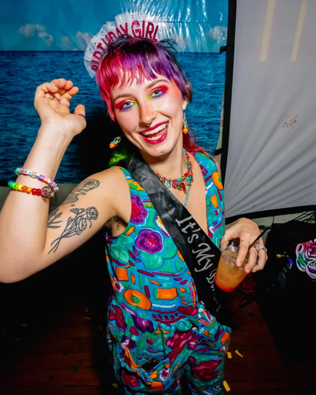 New Years Eve Eve Eve Eve 2024/5 at The Basement - Kimber was the DJ - Photo by @hellacurious