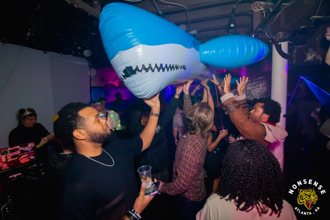 New Years Eve Eve Eve Eve 2024/5 at The Basement - Kimber was the DJ - Photo by @hellacurious