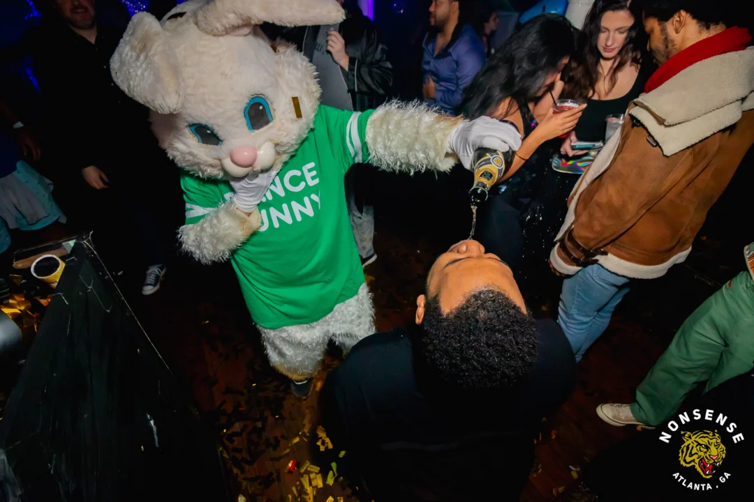New Years Eve Eve Eve Eve 2024/5 at The Basement - Kimber was the DJ - Photo by @hellacurious
