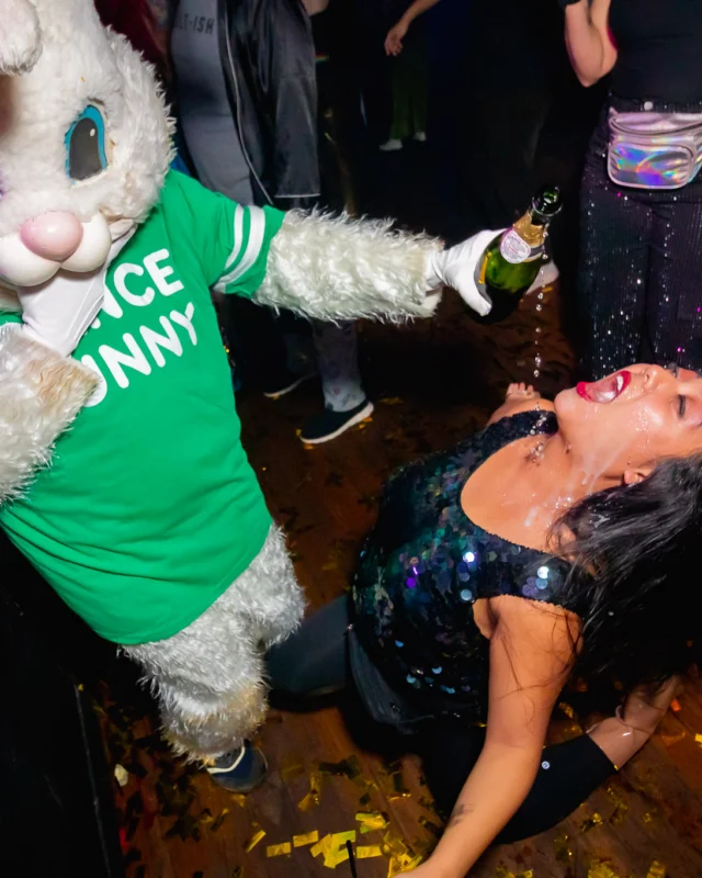 New Years Eve Eve Eve Eve 2024/5 at The Basement - Kimber was the DJ - Photo by @hellacurious