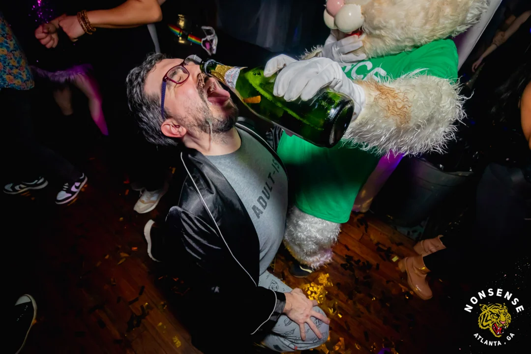 New Years Eve Eve Eve Eve 2024/5 at The Basement - Kimber was the DJ - Photo by @hellacurious