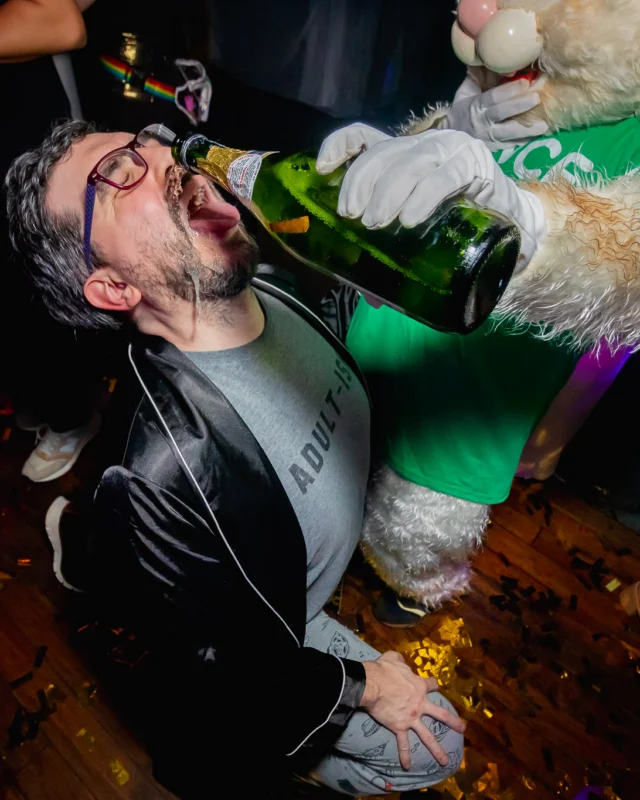 New Years Eve Eve Eve Eve 2024/5 at The Basement - Kimber was the DJ - Photo by @hellacurious