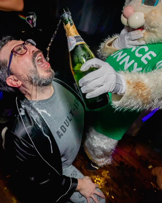 New Years Eve Eve Eve Eve 2024/5 at The Basement - Kimber was the DJ - Photo by @hellacurious