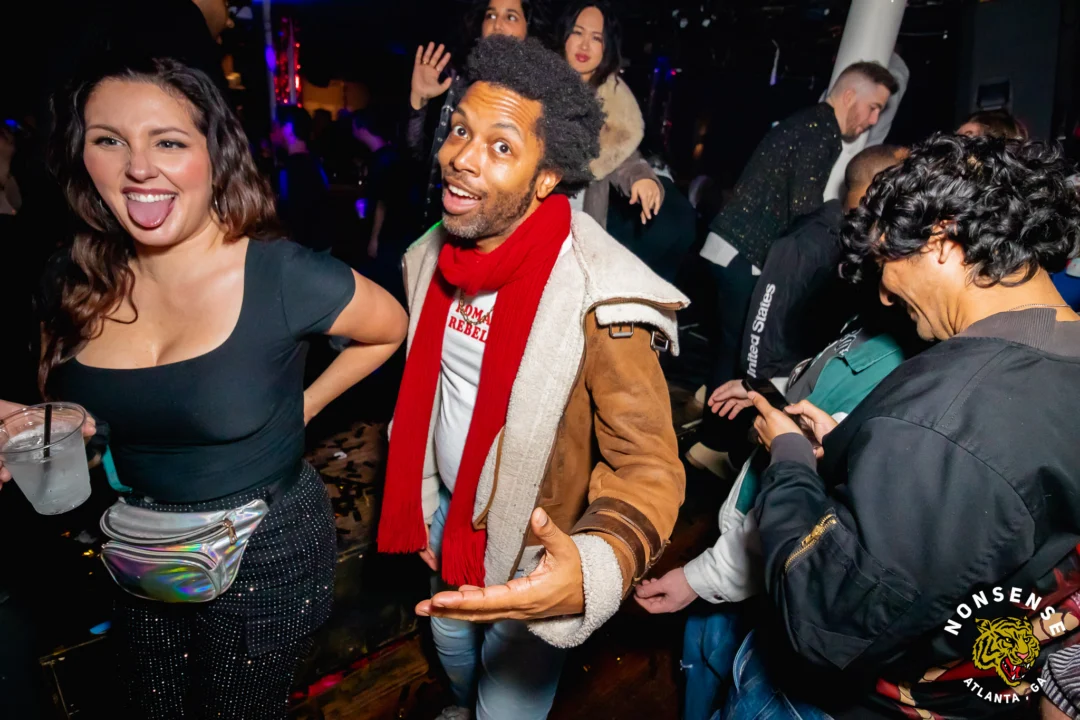 New Years Eve Eve Eve Eve 2024/5 at The Basement - Kimber was the DJ - Photo by @hellacurious