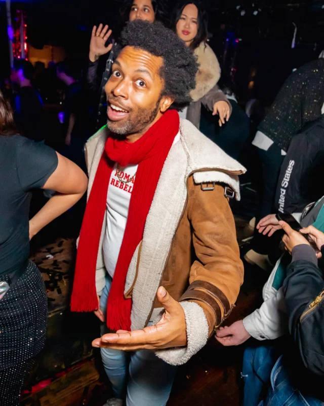 New Years Eve Eve Eve Eve 2024/5 at The Basement - Kimber was the DJ - Photo by @hellacurious