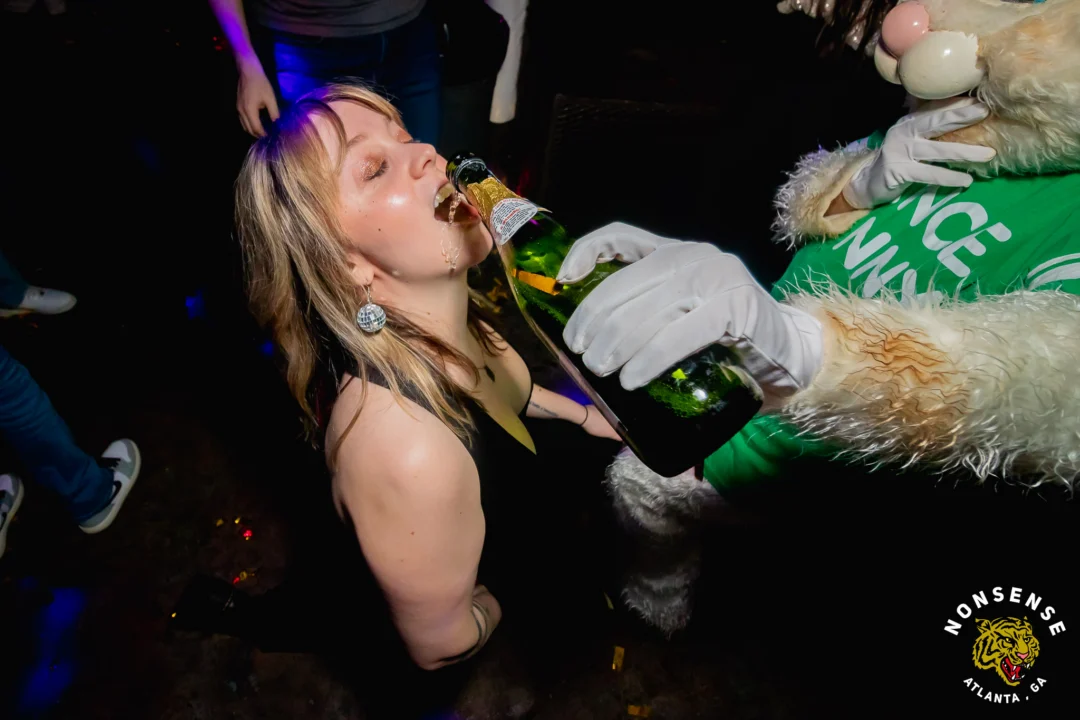 New Years Eve Eve Eve Eve 2024/5 at The Basement - Kimber was the DJ - Photo by @hellacurious