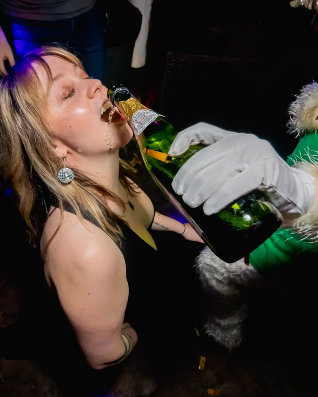 New Years Eve Eve Eve Eve 2024/5 at The Basement - Kimber was the DJ - Photo by @hellacurious