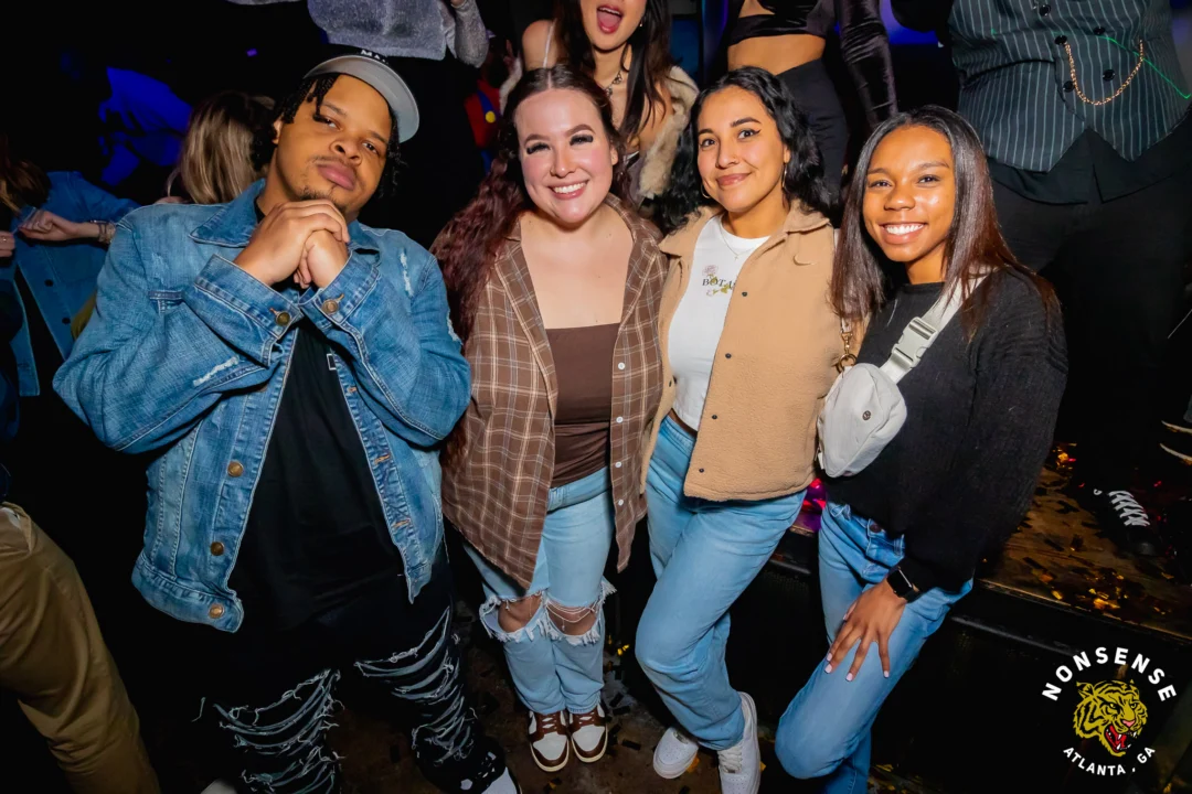 New Years Eve Eve Eve Eve 2024/5 at The Basement - Kimber was the DJ - Photo by @hellacurious