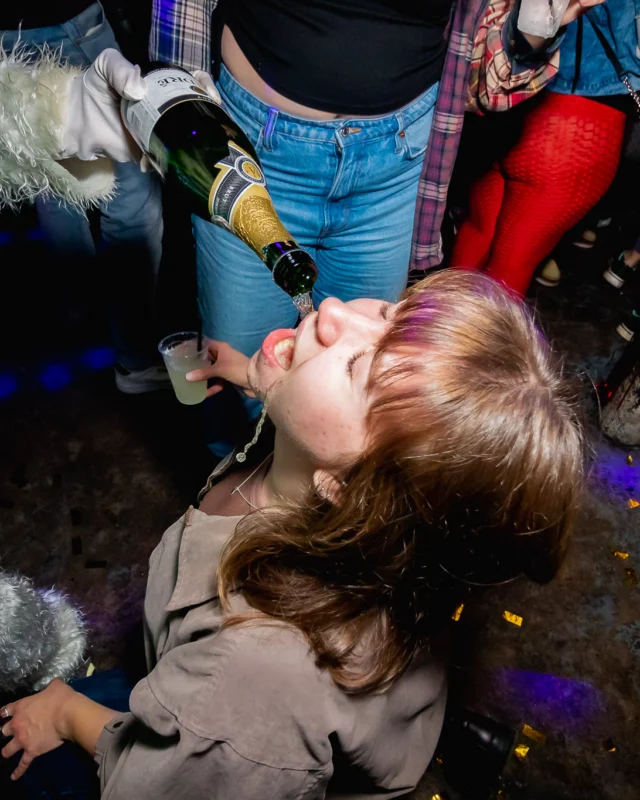 New Years Eve Eve Eve Eve 2024/5 at The Basement - Kimber was the DJ - Photo by @hellacurious