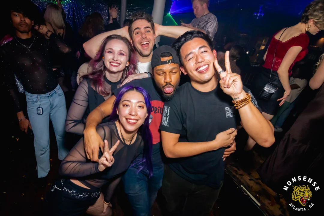 New Years Eve Eve Eve Eve 2024/5 at The Basement - Kimber was the DJ - Photo by @hellacurious