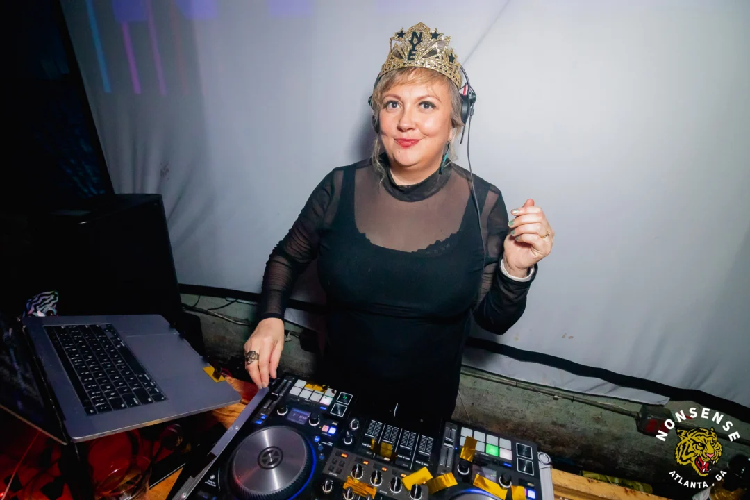 New Years Eve Eve Eve Eve 2024/5 at The Basement - Kimber was the DJ - Photo by @hellacurious