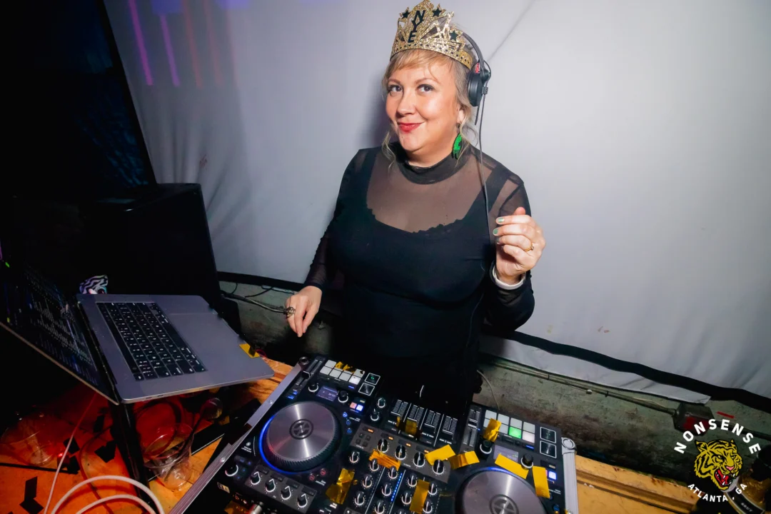 New Years Eve Eve Eve Eve 2024/5 at The Basement - Kimber was the DJ - Photo by @hellacurious