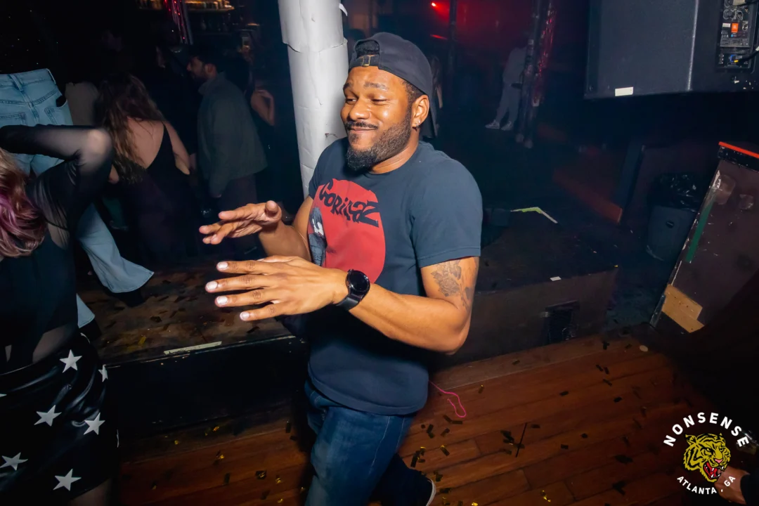 New Years Eve Eve Eve Eve 2024/5 at The Basement - Kimber was the DJ - Photo by @hellacurious