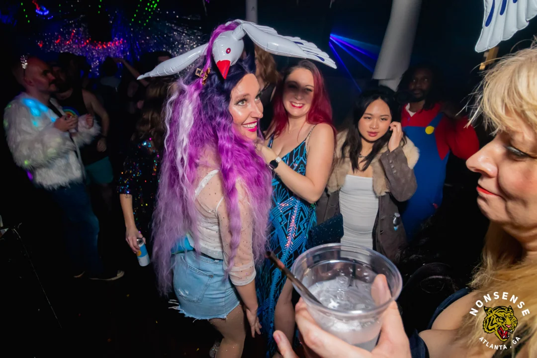 New Years Eve Eve Eve Eve 2024/5 at The Basement - Kimber was the DJ - Photo by @hellacurious