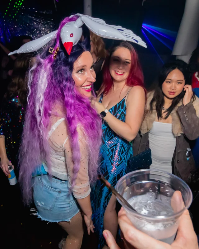 New Years Eve Eve Eve Eve 2024/5 at The Basement - Kimber was the DJ - Photo by @hellacurious