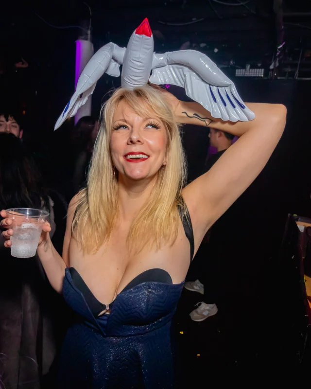 New Years Eve Eve Eve Eve 2024/5 at The Basement - Kimber was the DJ - Photo by @hellacurious