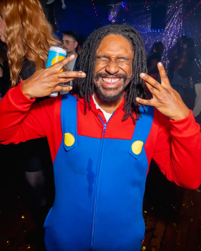 New Years Eve Eve Eve Eve 2024/5 at The Basement - Kimber was the DJ - Photo by @hellacurious