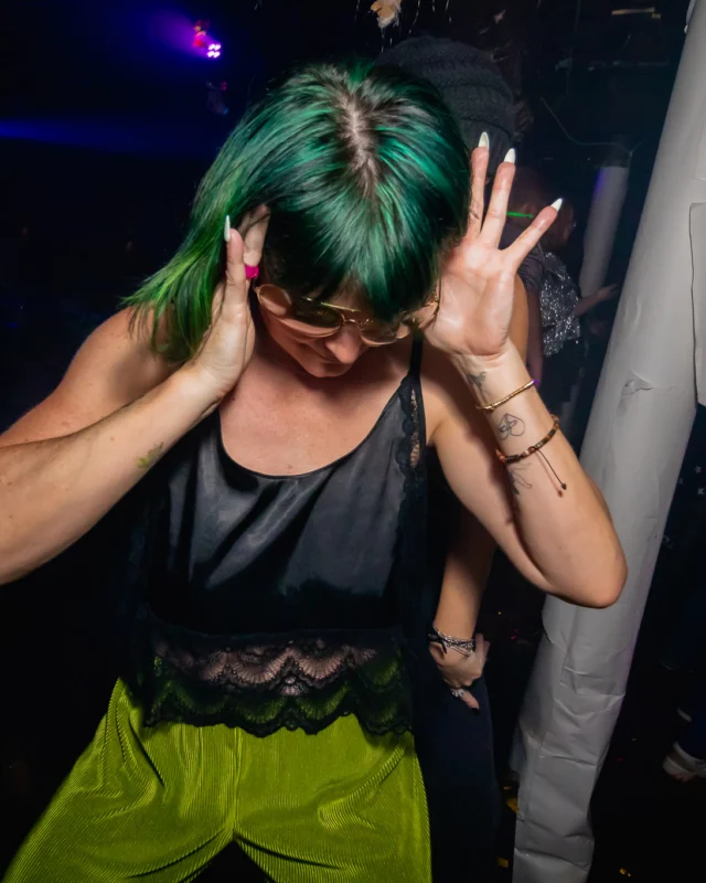 New Years Eve Eve Eve Eve 2024/5 at The Basement - Kimber was the DJ - Photo by @hellacurious