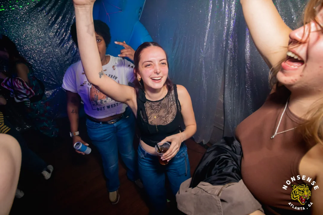 New Years Eve Eve Eve Eve 2024/5 at The Basement - Kimber was the DJ - Photo by @hellacurious