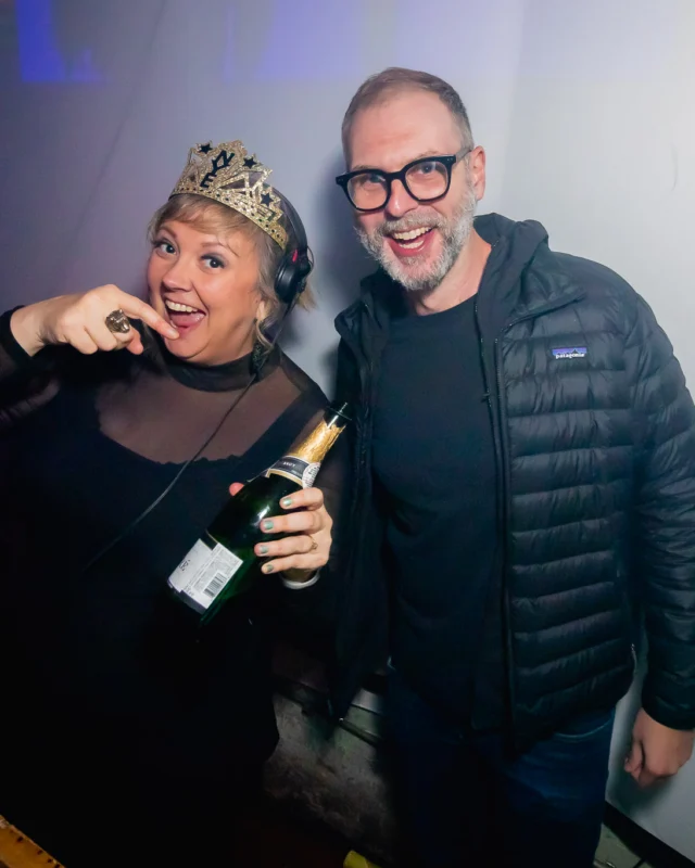 New Years Eve Eve Eve Eve 2024/5 at The Basement - Kimber was the DJ - Photo by @hellacurious
