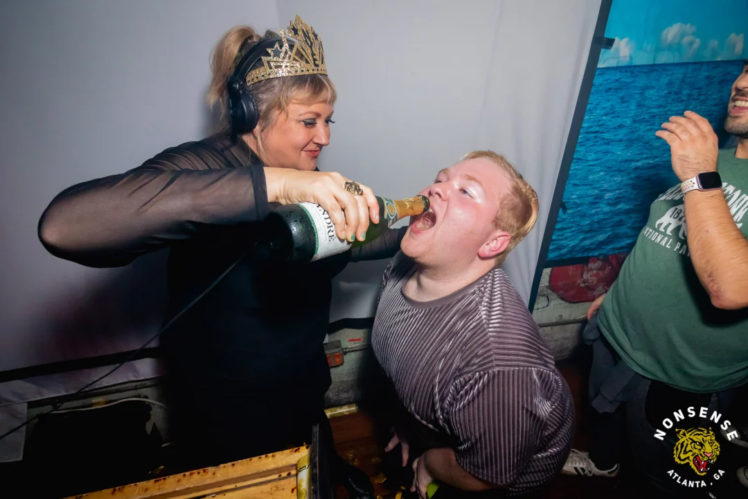 New Years Eve Eve Eve Eve 2024/5 at The Basement - Kimber was the DJ - Photo by @hellacurious